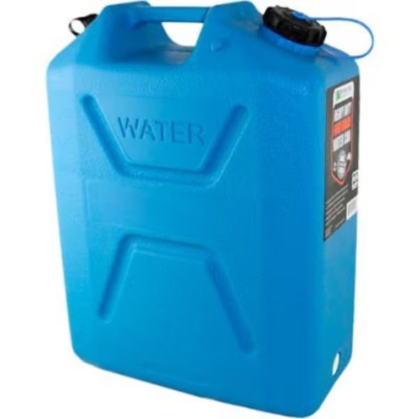 Wavian Water Can, 3214 Blue, 5 Gallon with Spout, Swiss Link/Stormtec Usa, Mfr#: 3216 Blue